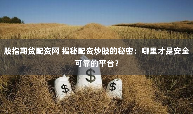 股指期货配资网 揭秘配资炒股的秘密：哪里才是安全可靠的平台？