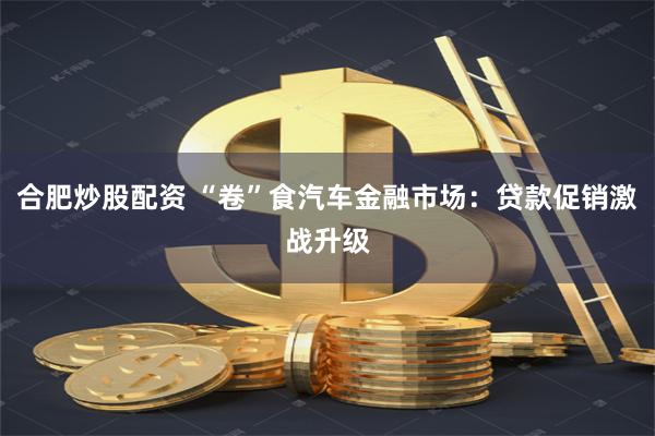 合肥炒股配资 “卷”食汽车金融市场：贷款促销激战升级