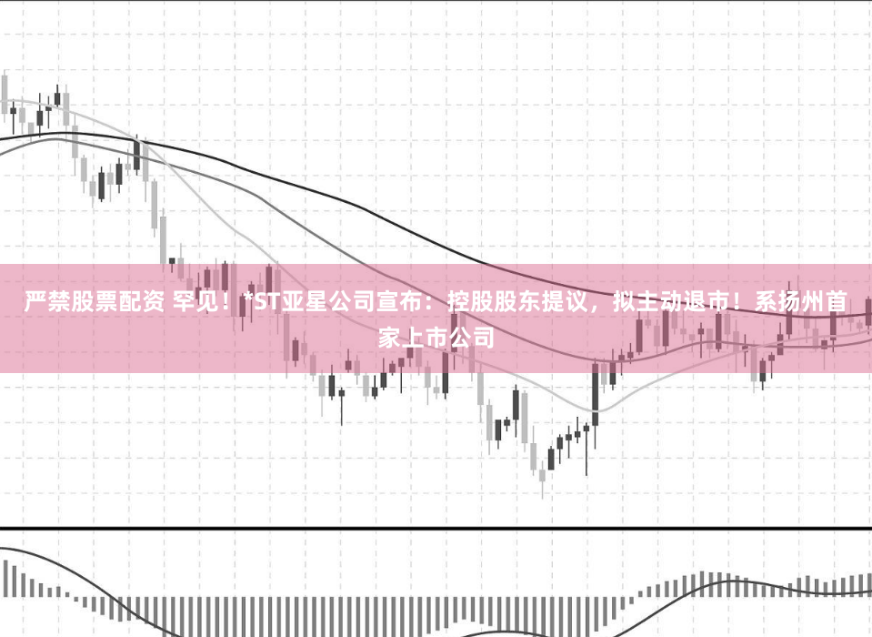 严禁股票配资 罕见！*ST亚星公司宣布：控股股东提议，拟主动退市！系扬州首家上市公司